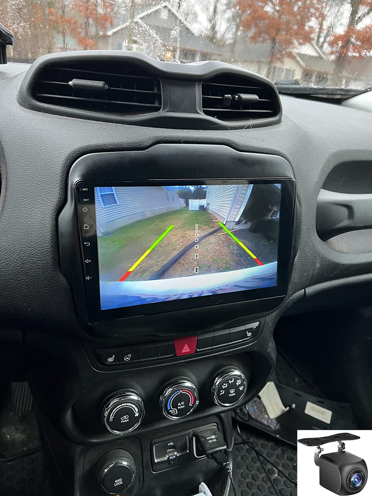 4+64G Android Auto Stereo Radio GPS Carplay NAVI RDS For Jeep Renegade 2015-2020