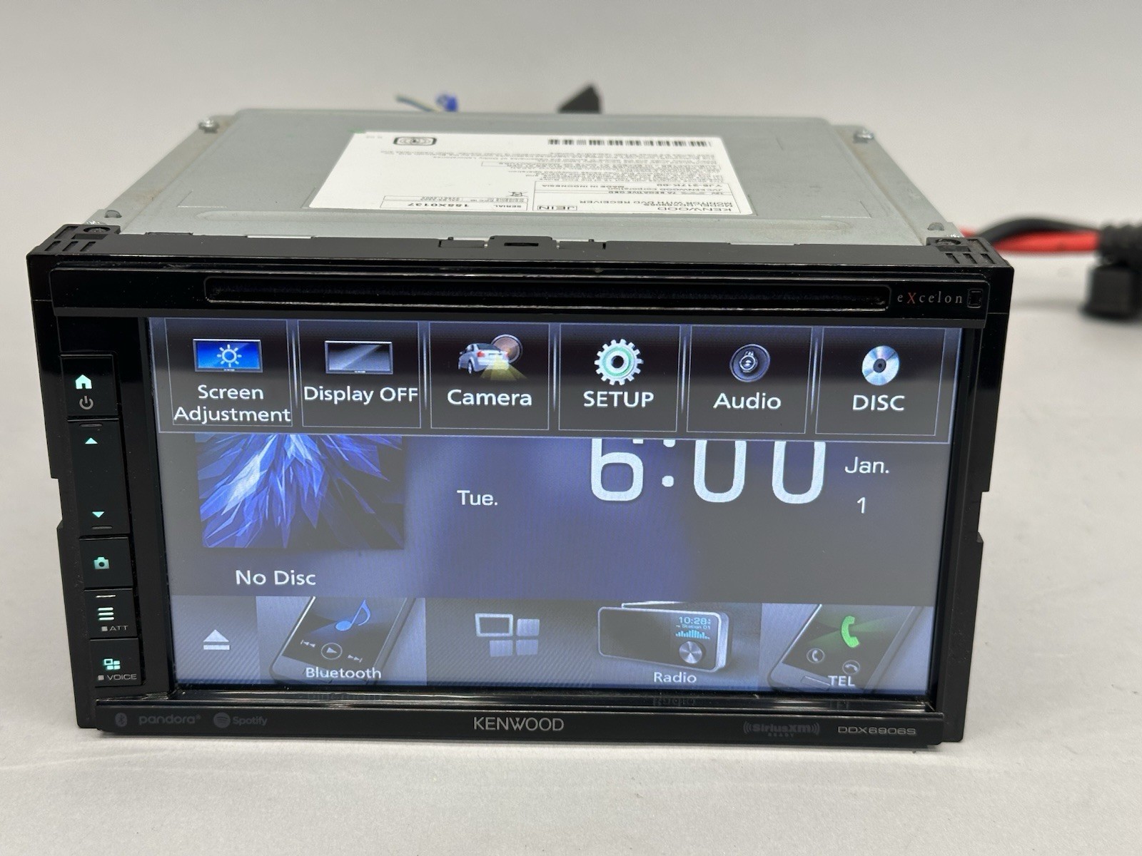 KENWOOD DDX6906S 6.75″ Touchscreen Bluetooth 2 din Radio Apple Android Play