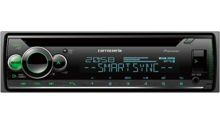 Pioneer Carrozzeria DEH-5600 1DIN Car Audio CD Bluetooth USB AUX DSP New From JP