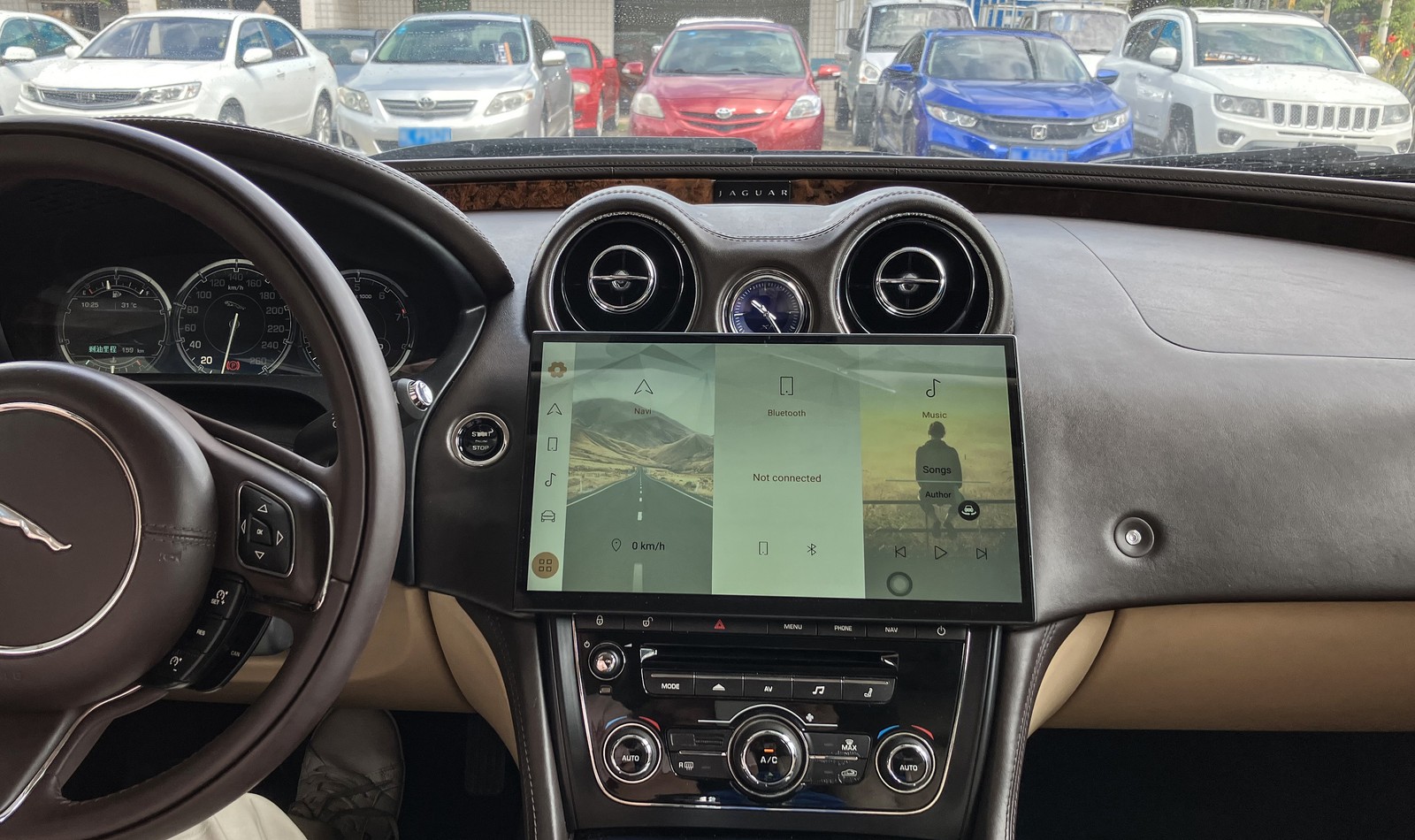 13″ Android Carplay Car Stereo Radio GPS SWC BT NAV For Jaguar XJ XJL 2010-2019