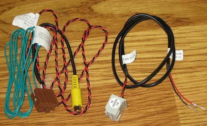 2007-2012 GM GMC CHEVY TAHOE YUKON SILVERADO NAVIGATION VSS VOICE WIRING HARNESS