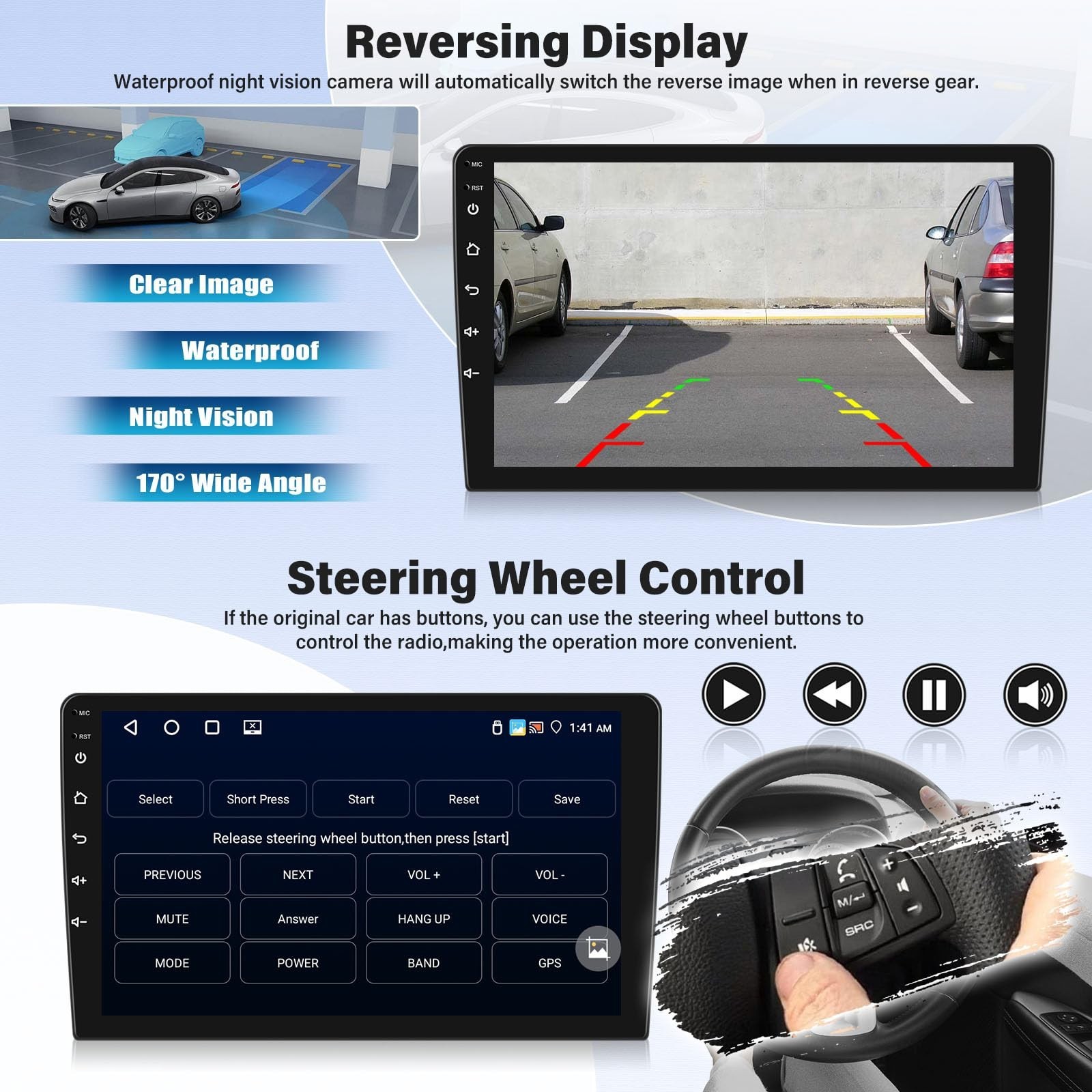 [4+128G] Android 15 Car Radio Stereo for Jeep Patriot Compass 2010-2016 with …