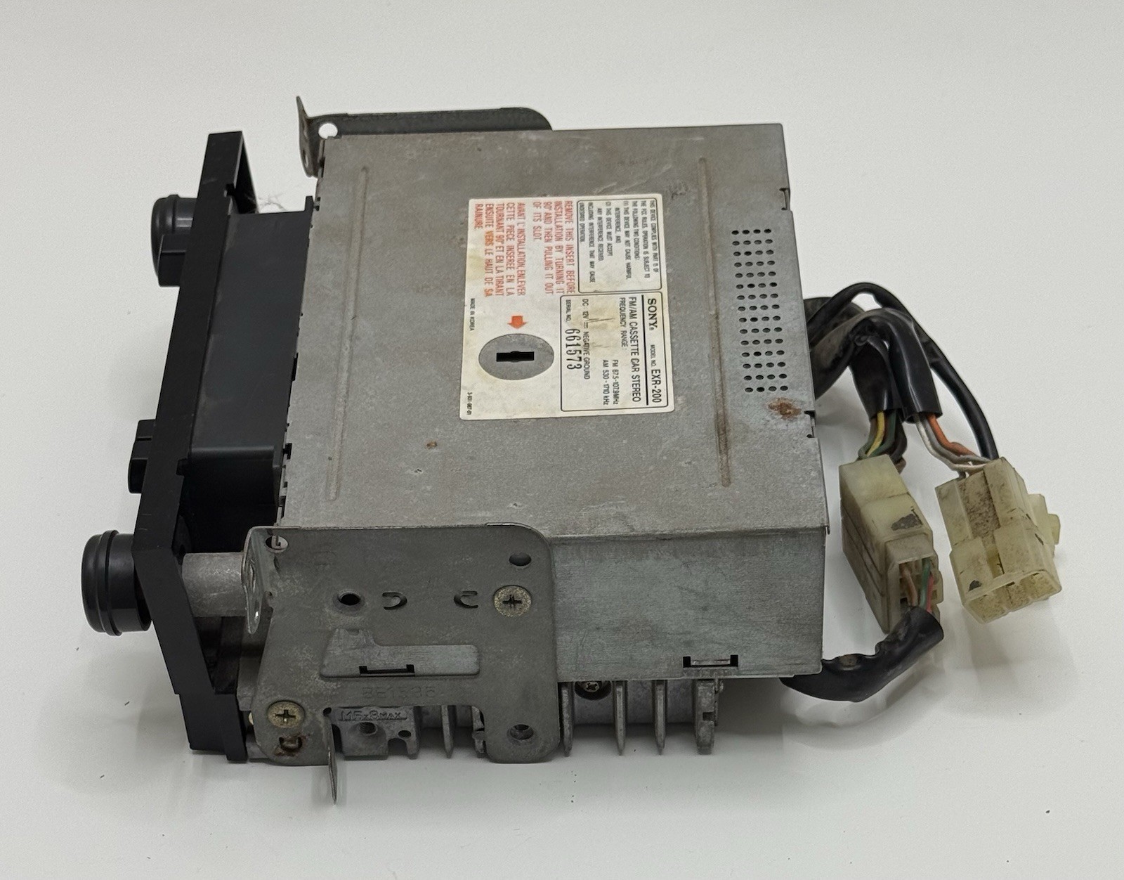 Sony EXR-200 AM/FM Cassette Stereo Equalizer 1984-1989 Toyota 4Runner Pickup