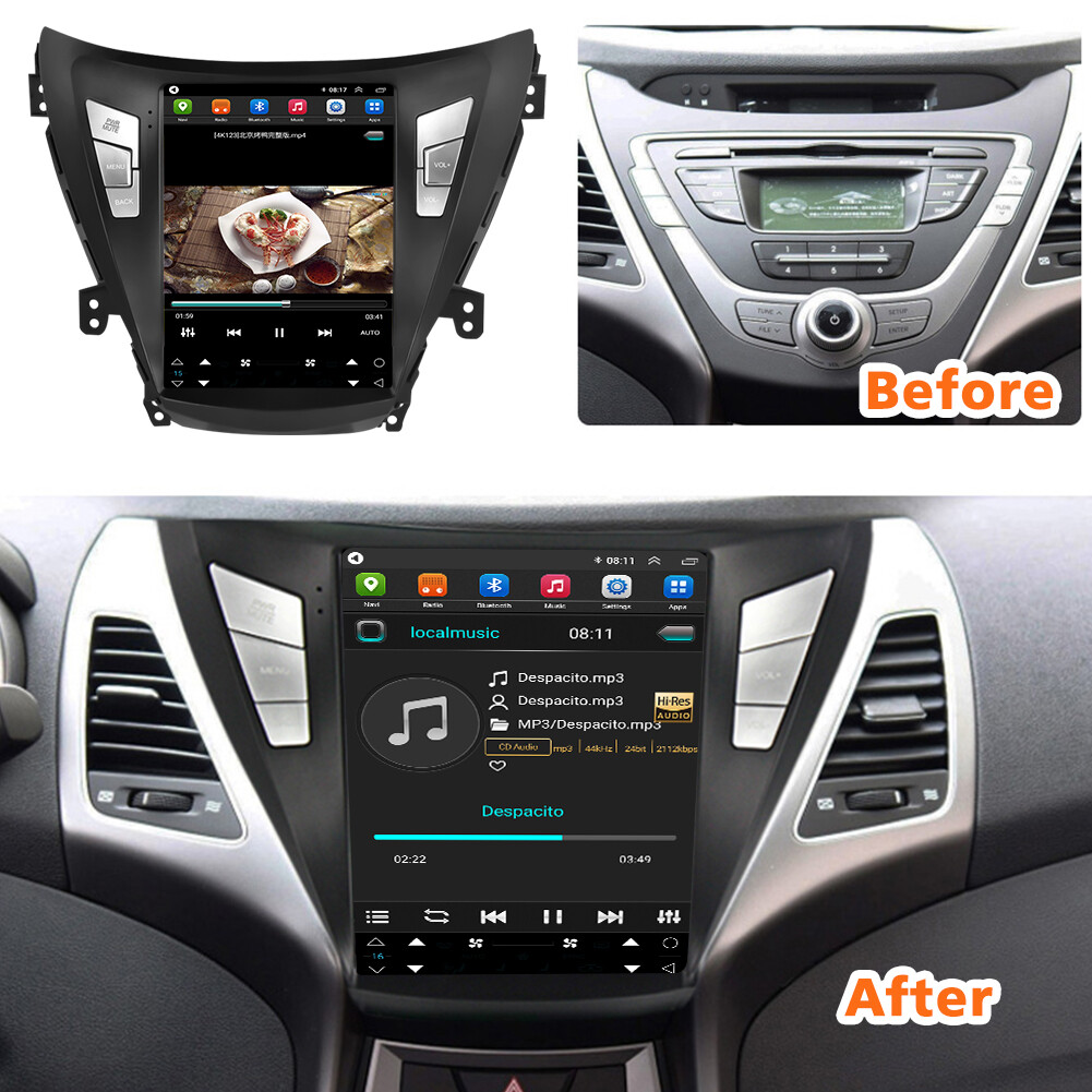 Android Car Stereo Radio Multimedia Video Player For Hyundai Elantra 2011-2016