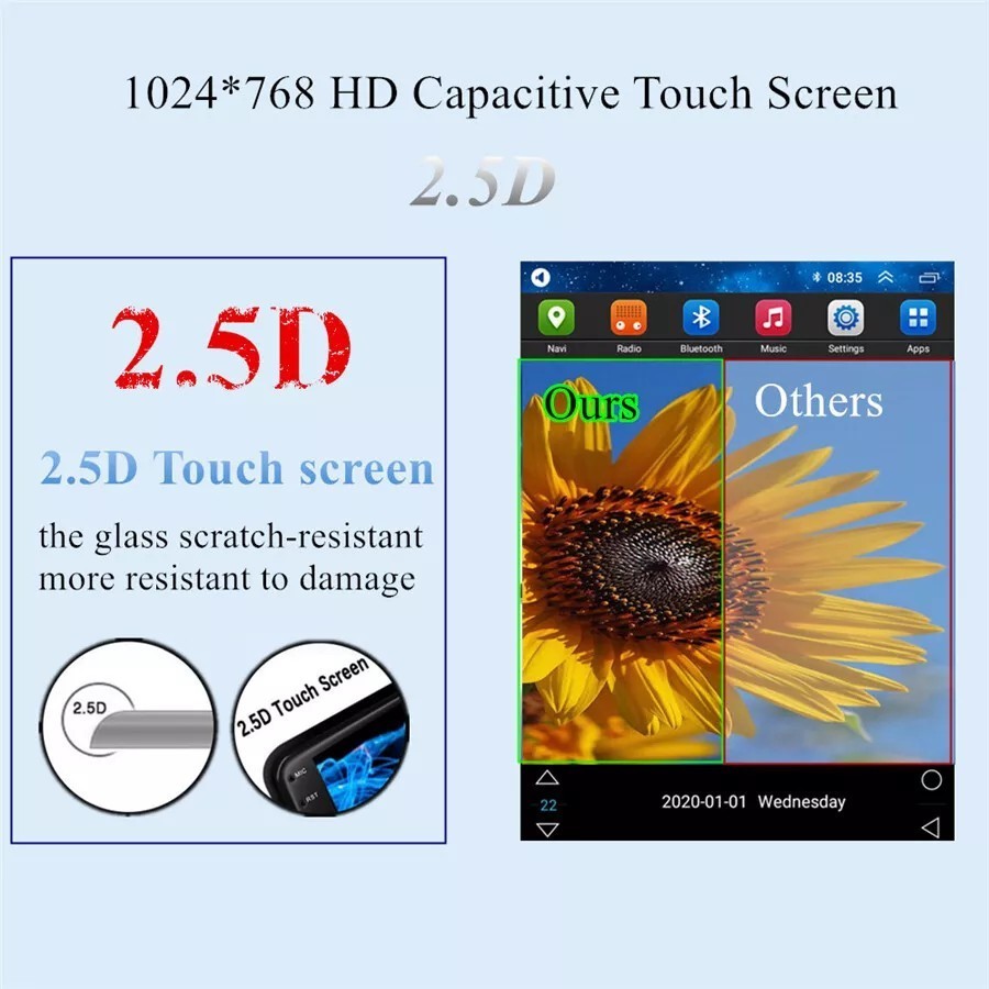 9.7″ For Infiniti FX35 FX45 2003-2006 Android CarPlay GPS 32GB Car Stereo