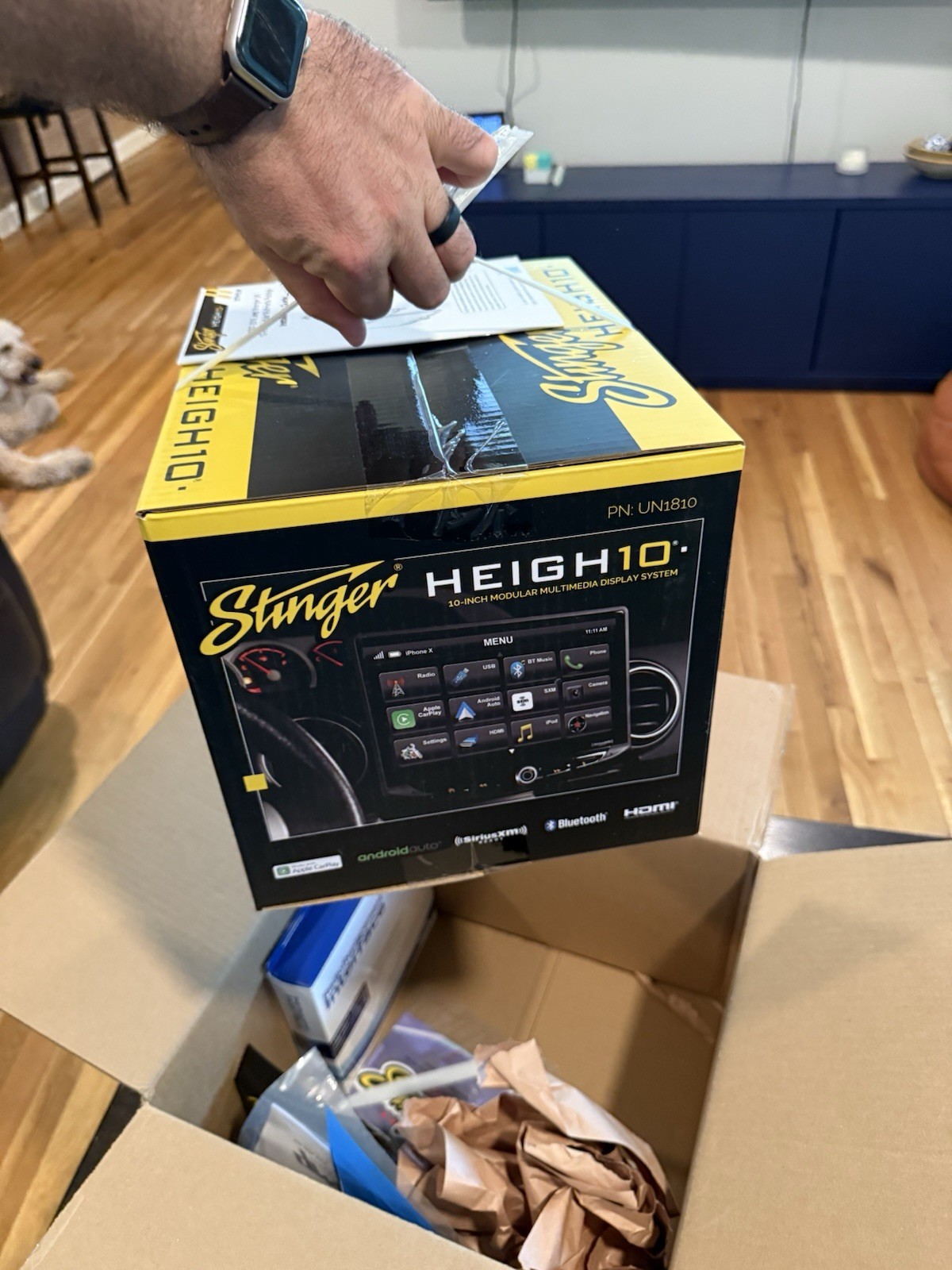 Stinger Jeep Wrangler JK Stereo Car Radio Heigh10 10” Floating Touch Screen