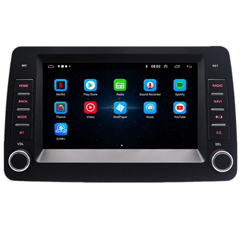 Fit For Fiat Panda 2003-2012 Android14 Car Touch Screen Stereo Mirror Link SWC