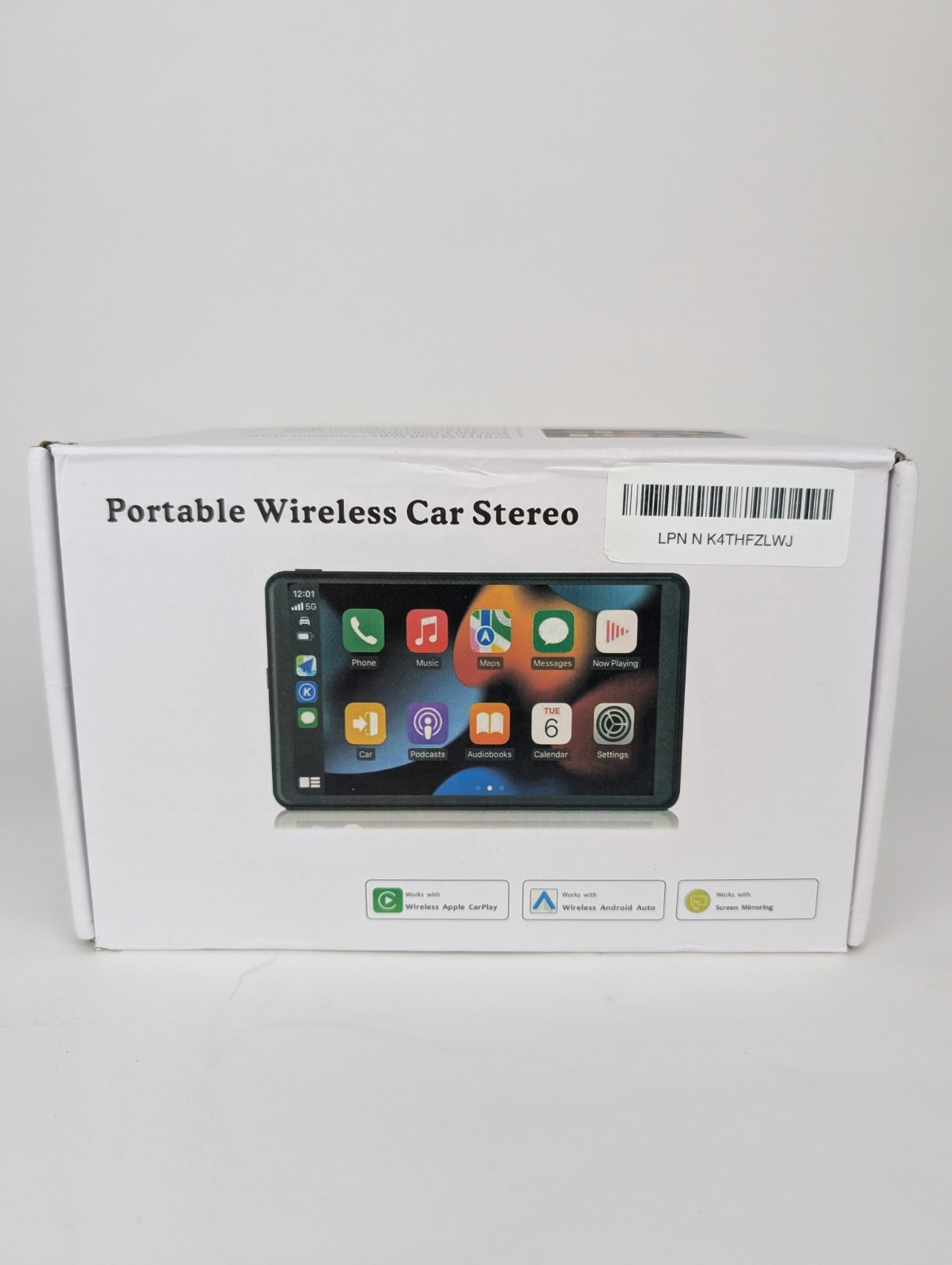 7″ HD Touch Screen Wireless Carplay & Android Auto Backup Camera Bluetooth 5.2
