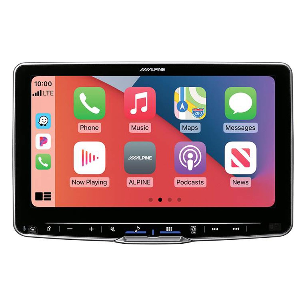 Alpine ILX-F509 9″ 1-DIN Multimedia with HD Night Vision Dash Camera