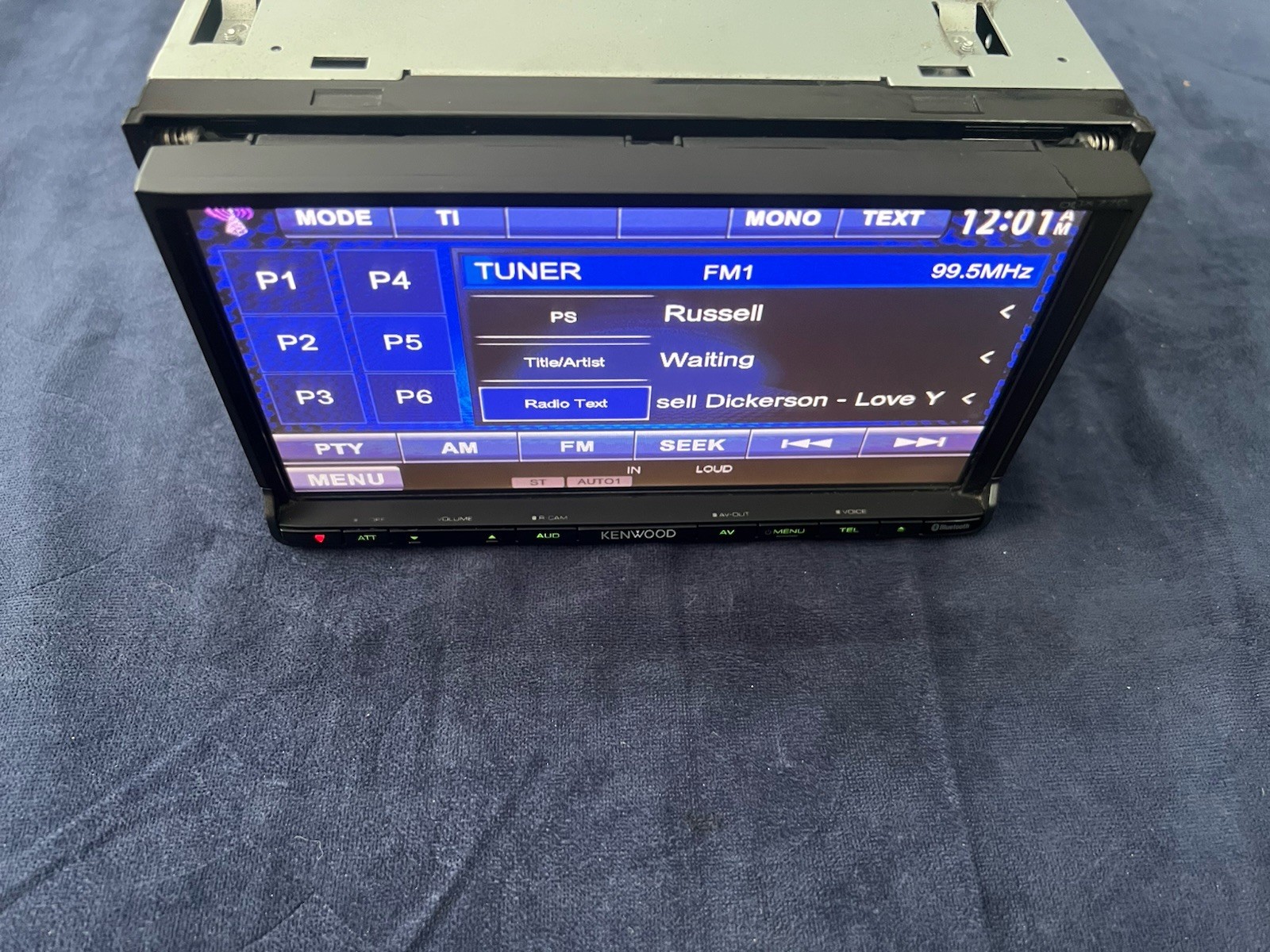 ⭐️Pre-Owned,TESTED⭐️Kenwood BT|USB|CD|DVD|AM/FM-(DDX770)‼️READ DESCRIPTION