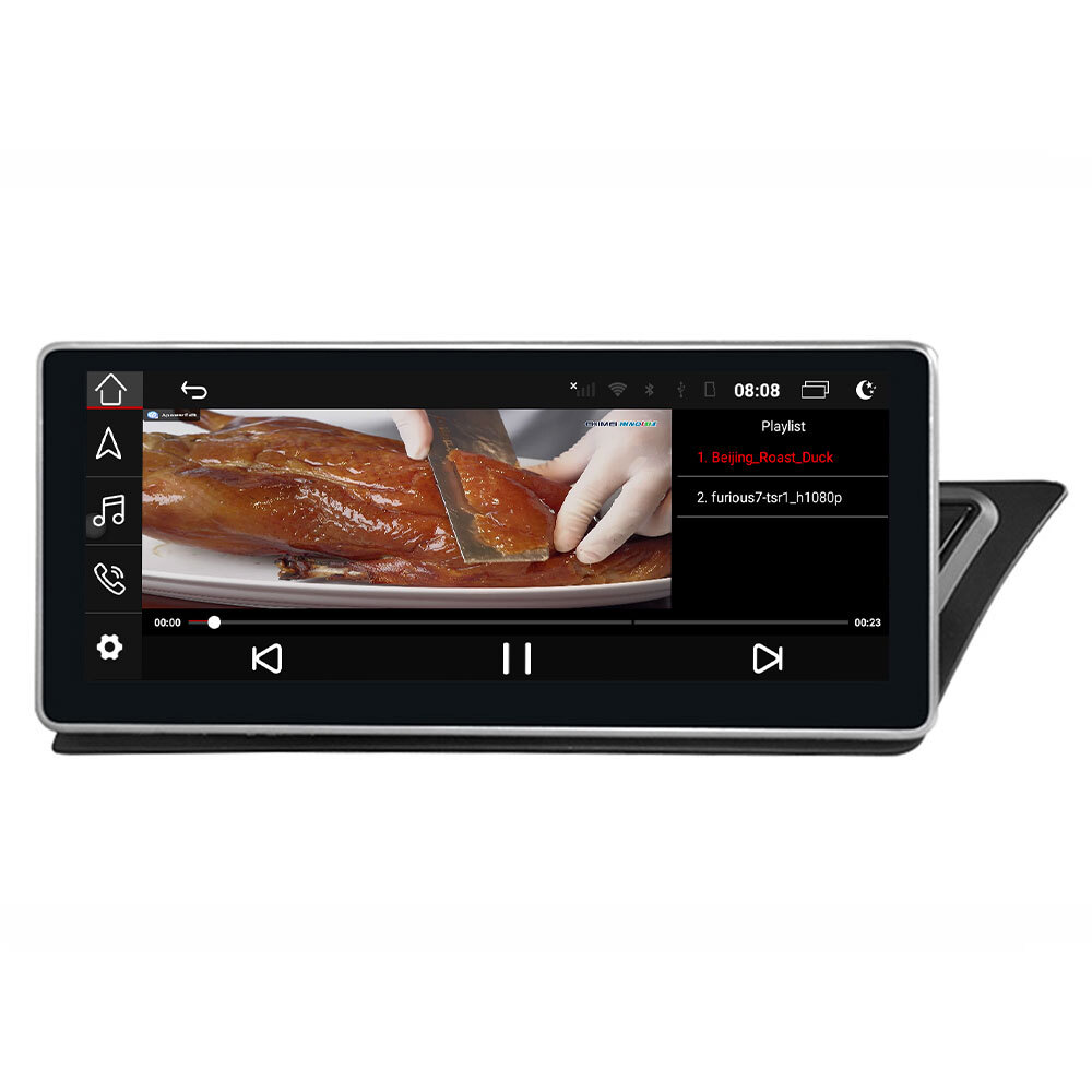 10.25″Car Media Player for Audi A4 A5 2009-2015 Wireless Carplay BT Hands-free