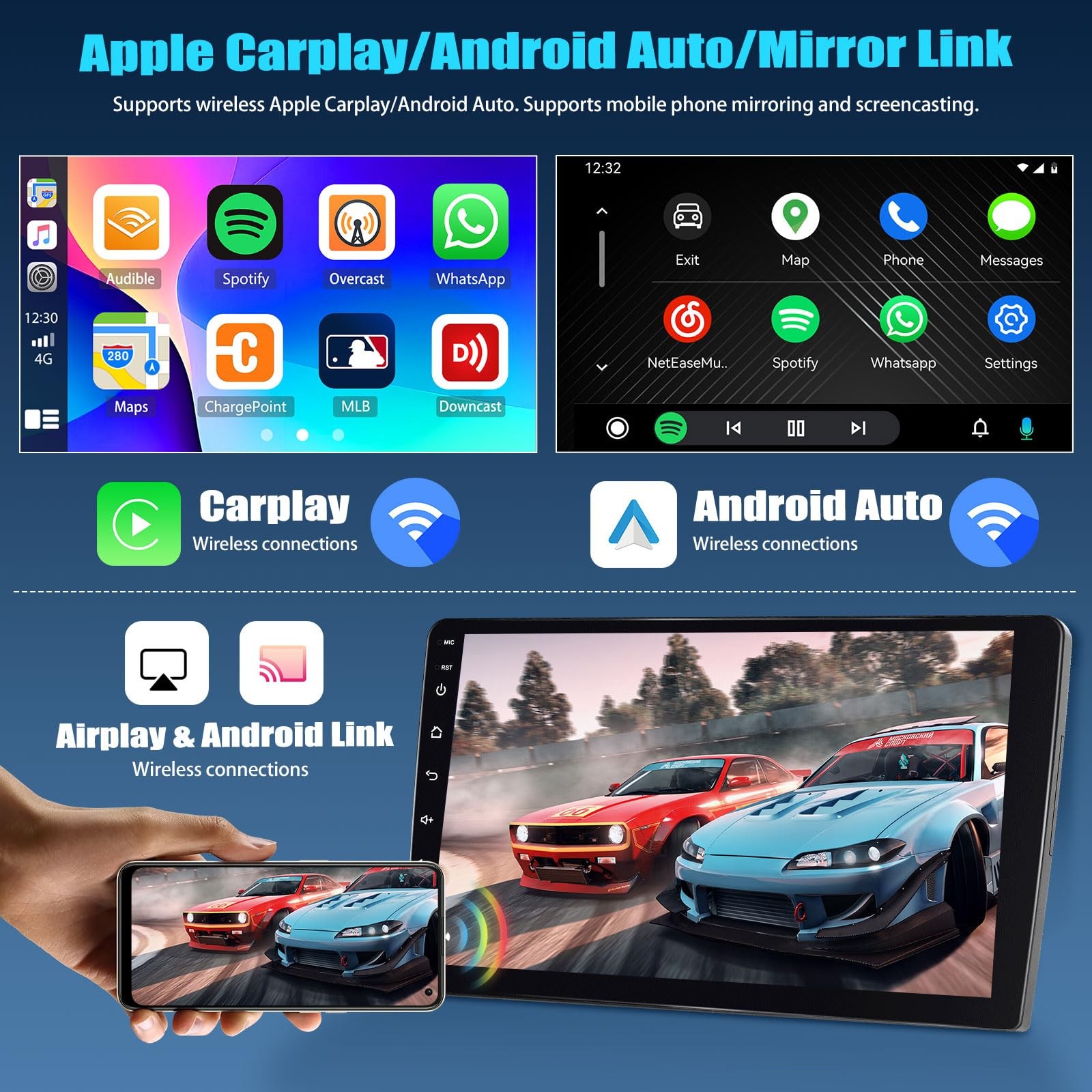 Sixtop 264G Android Car Stereo For Hyundai Elantra 2011 2012 2013 Wireless