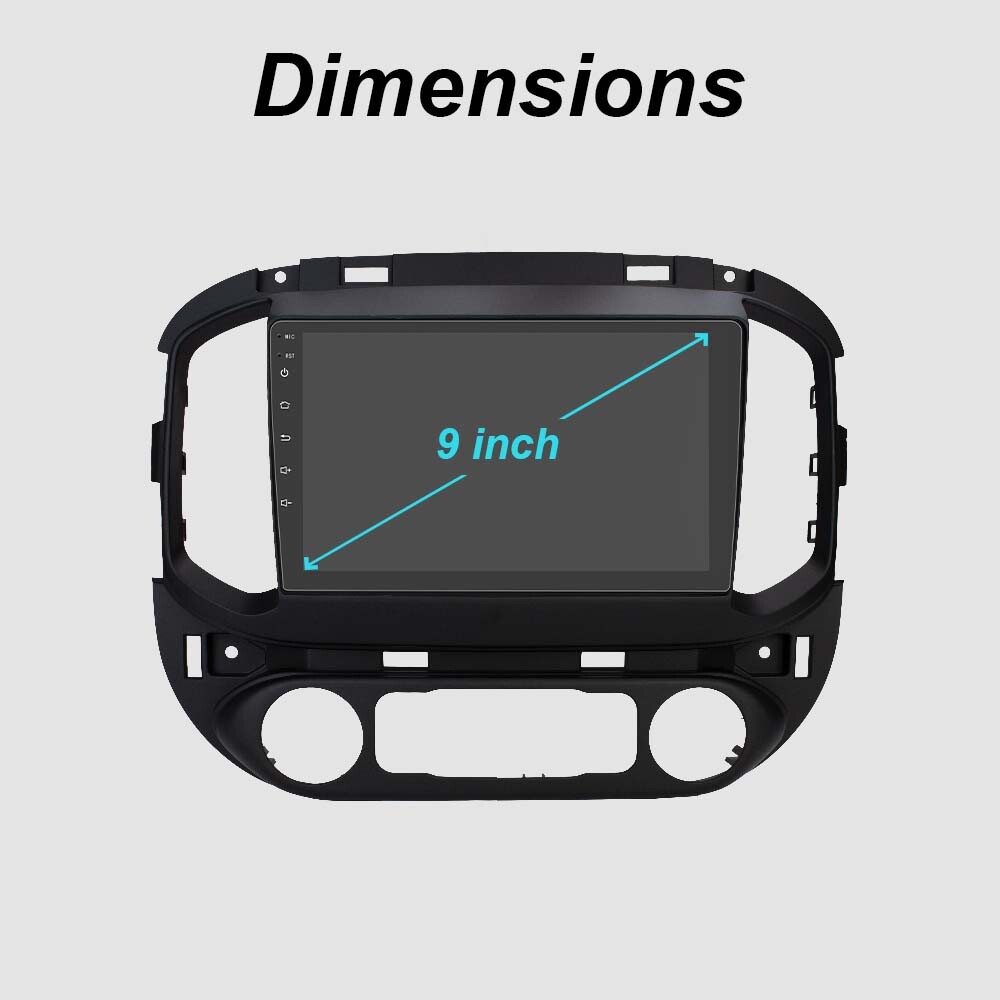 2G+32G Android 12 Carplay For Chevrolet Colorado 2015-2018 Car Radio Stereo GPS
