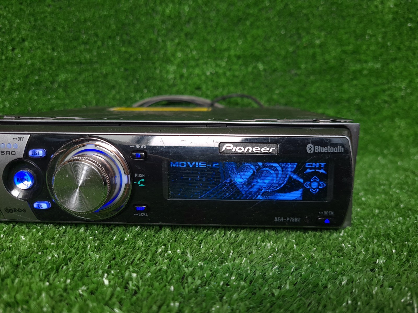 Pioneer Deh-p75bt Dehp75bt Car Radio Movie Dolphin Man Surfing Rocket Launching