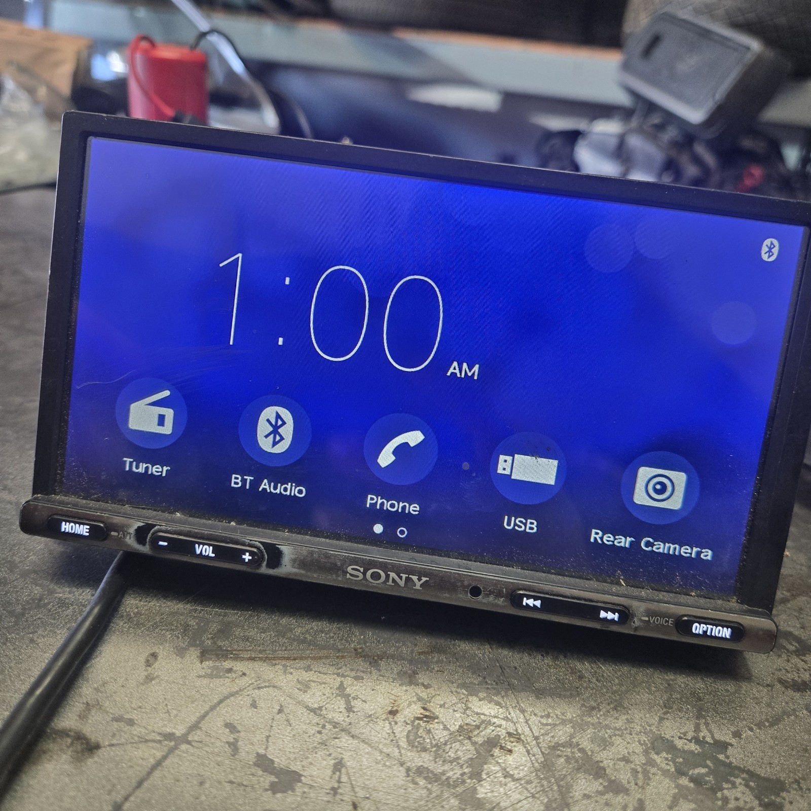 Sony XAV-AX150 Carplay/Android Auto Media Receiver 6.95 Car Audio Bluetooth
