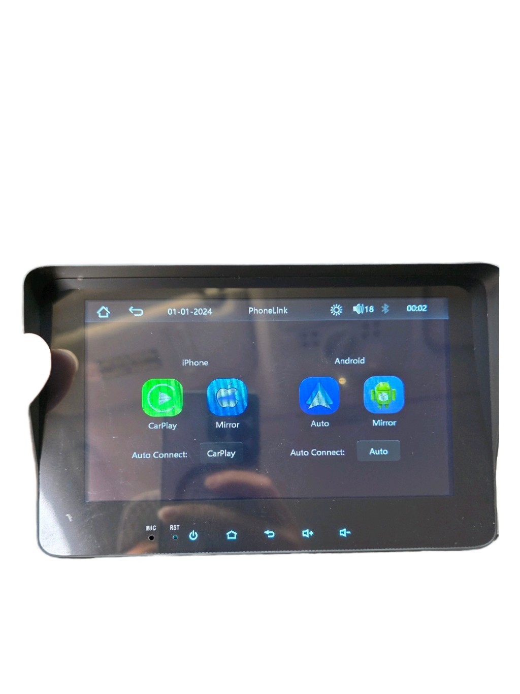 Portable Car Player MirrorLink Carplay Android Auto Box