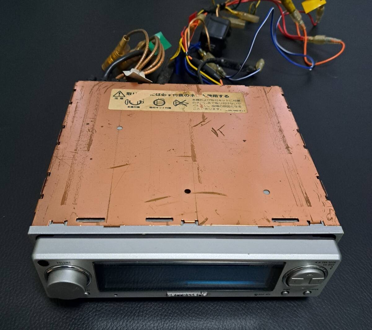 Pioneer Carrozzeria DEX-P01 CD Tuner Head Unit 1DIN 24bit Car Audio Japan