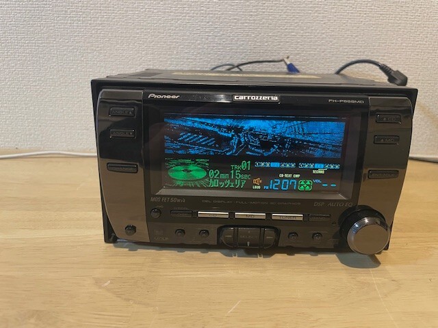 Pioneer Carrozzeria FH-P888MD 2Din Car Audio CD/MD Player Receiver Tested