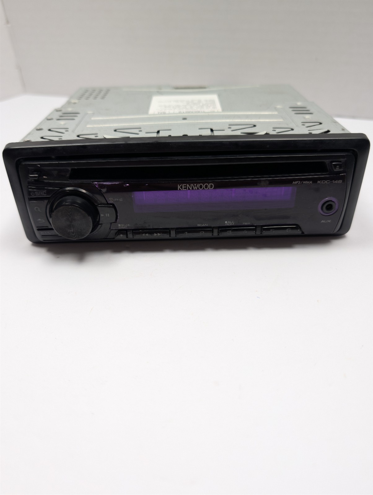 Kenwood KDC-148 CD MP3 WMA Car Stereo Receiver w/ Remote Untested