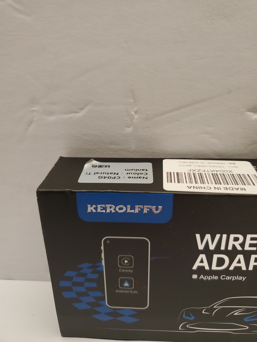 Mini Wireless Carplay Adapter for Apple iPhone Plug and Play