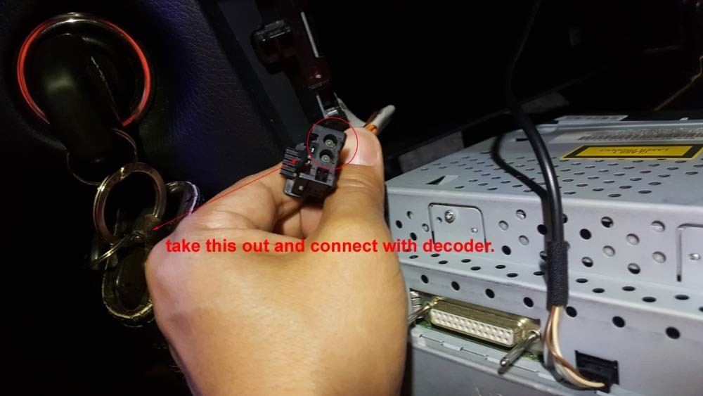 LEXXSON Optic Fiber Decoder for Mercedes-Benz ML/GL/R Class/CLS/S W221/Cayenn…