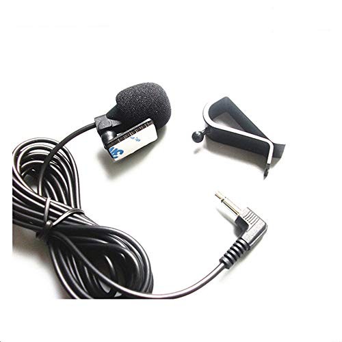 Car Microphone 3.5mm Stereo External Mic Car Radio Microphone Compatible with