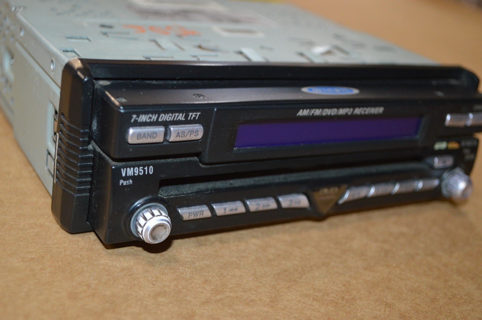 Jensen VM9510 Car Receiver AM/FM/DVD/MP3 Receiver 7 In. Motorized Screen