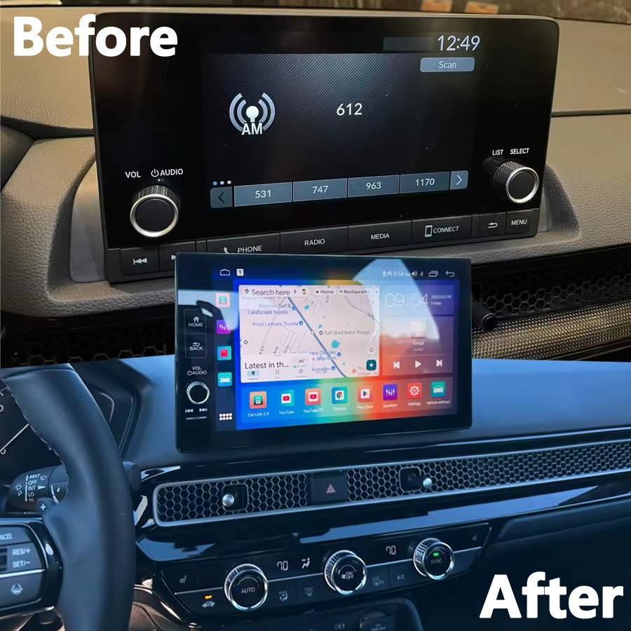 11.5″ Car Radio Apple CarPlay Android Auto 6+128G For Honda CRV/BREEZE 2023-2025