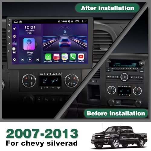 4Core 64GB ROM Car Radio Stereo for Chevy Chevrolet without backup camera
