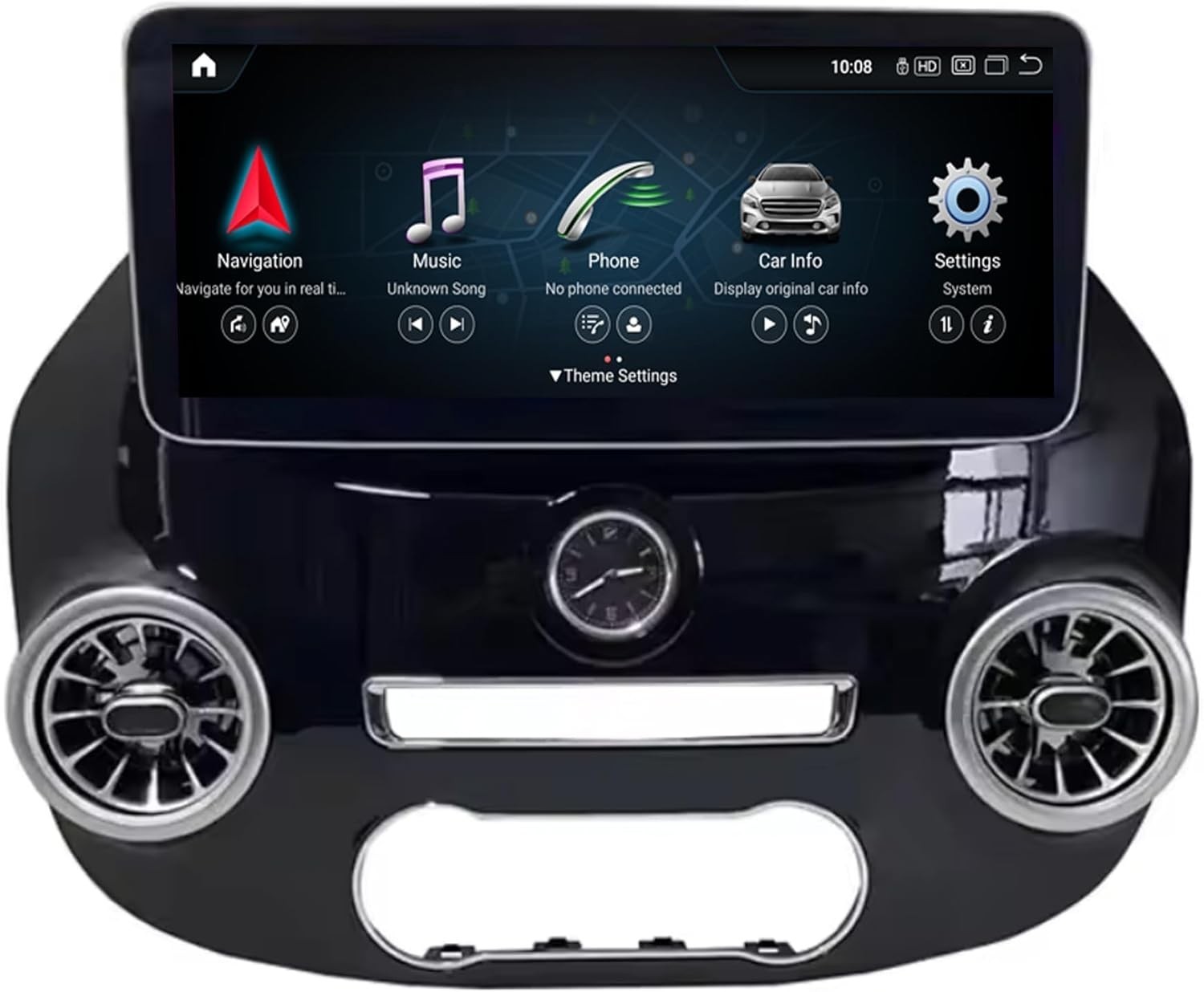 12.3″ Android Car Radio Stereo Carplay Player GPS For Mercedes-Benz Vito Metris