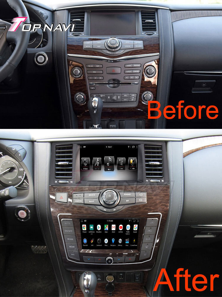 Androind 13.0 Car Stereo for Nissan Patrol Y62 2010-2020 Media GPS Navi WIFI 4G