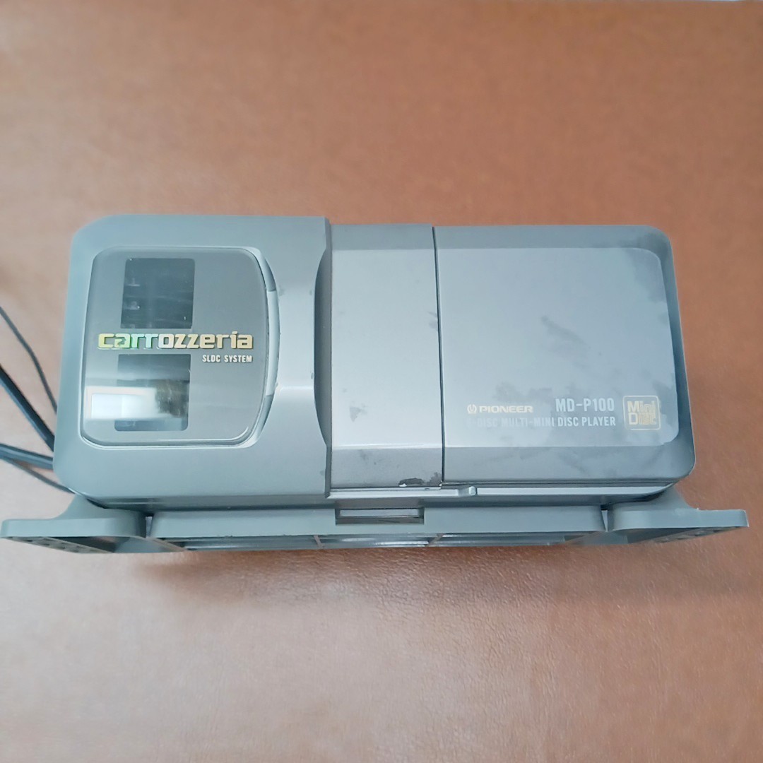Pioneer Carrozzeria MD-P100 II 6 MD Changer Player Rare – Operation Confirmed