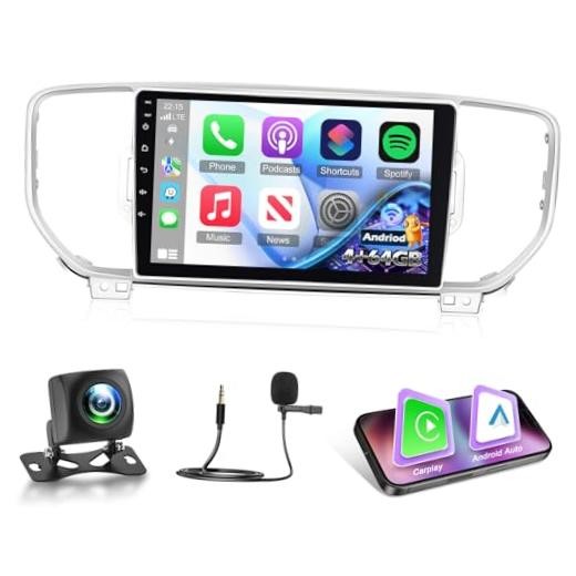 4G+64G 9 Inch Radio for Kia Sportage 2016 – Android Touch Screen