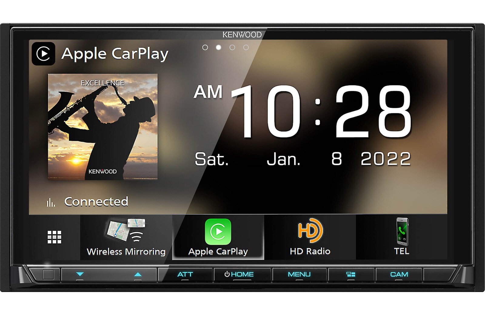 Kenwood DMX958XR Wireless Apple CarPlay Android Auto Multimedia HD Radio XM HDMI