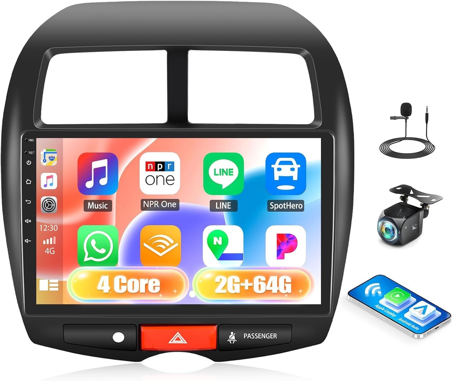 10.1″ HD Android 13 Car Radio for Outlander Sport ASX