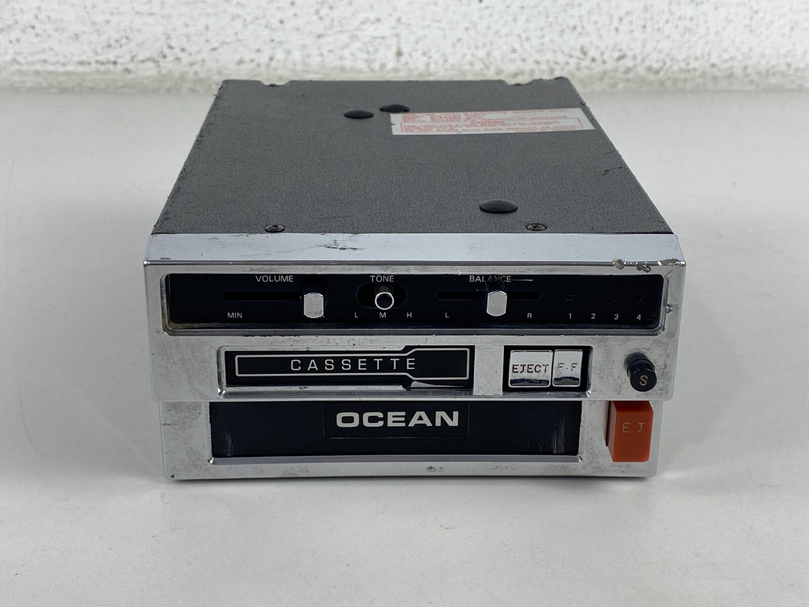 Vintage Ocean 8-track Car cassette player Japan