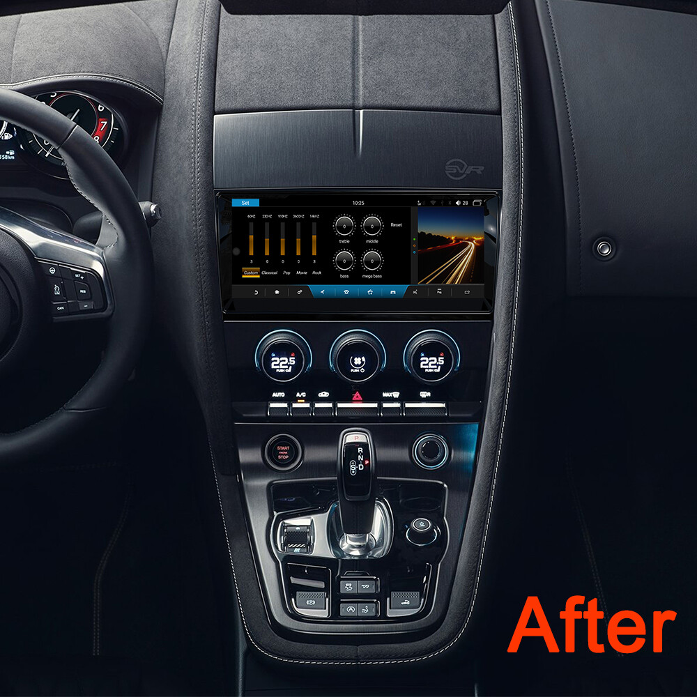 10.25″Car Stereo for Jaguar F-TYPE 2015-2018 BT Hands-free RDS DSP WiFi GPS