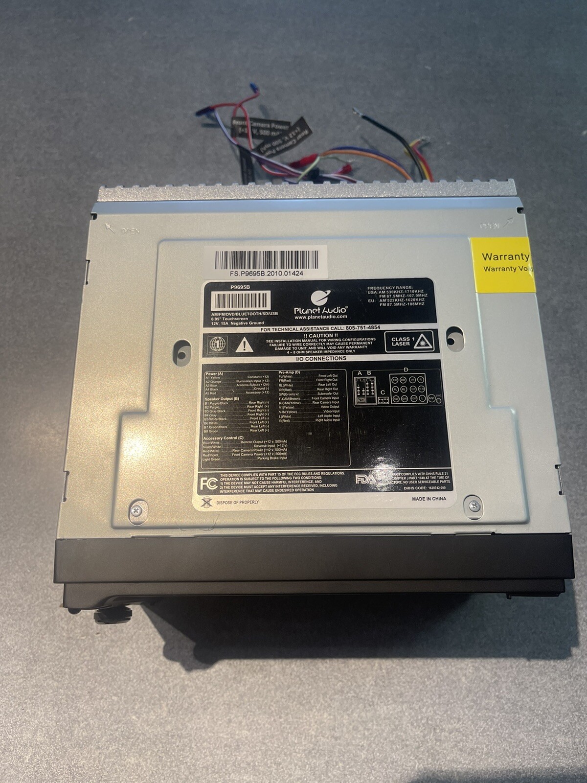 Planet Audio P9695B