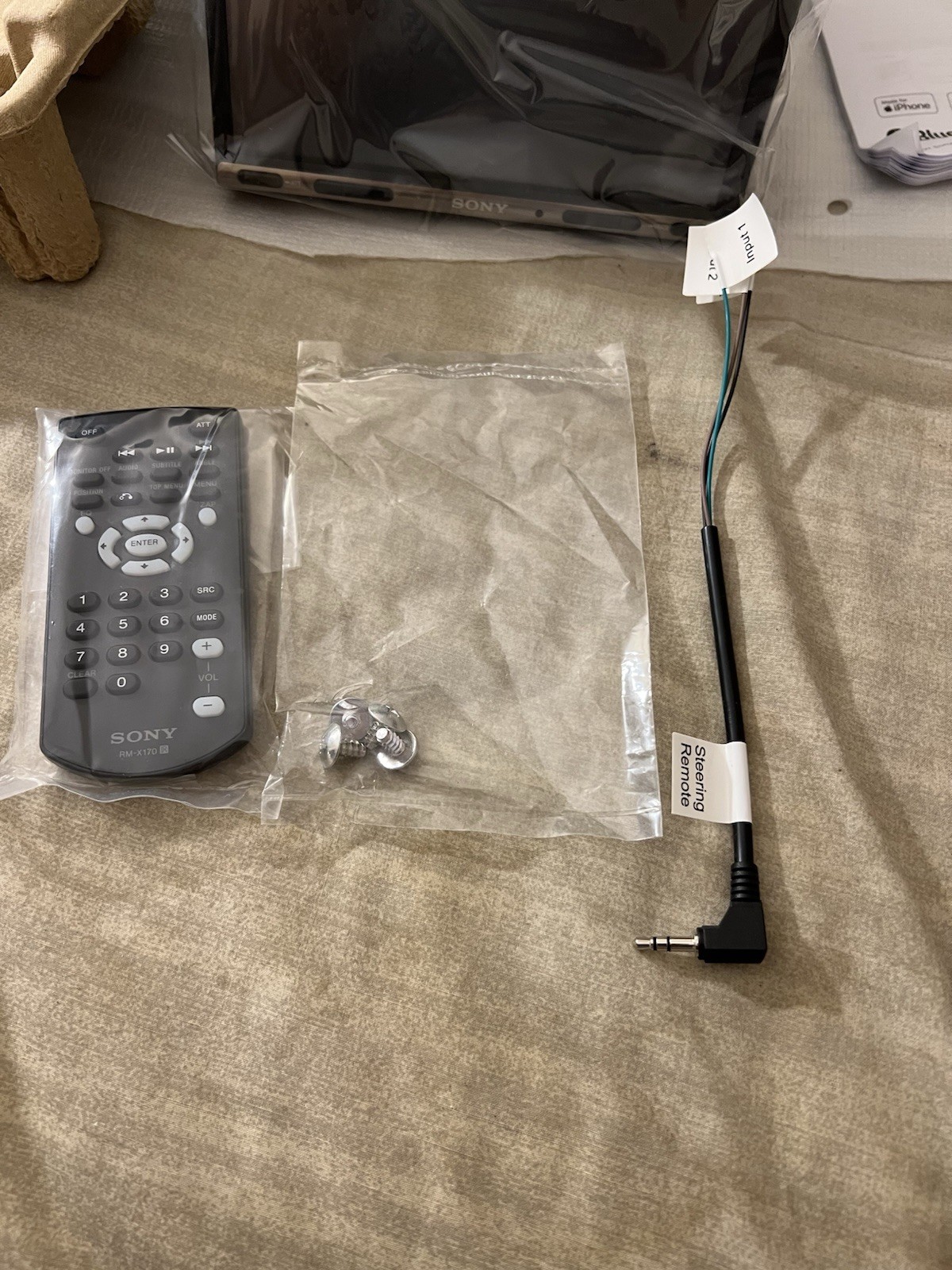 Sony XAV-AX3200 AV Multi Media Receiver FOR PARTS OR REPAIR Untested