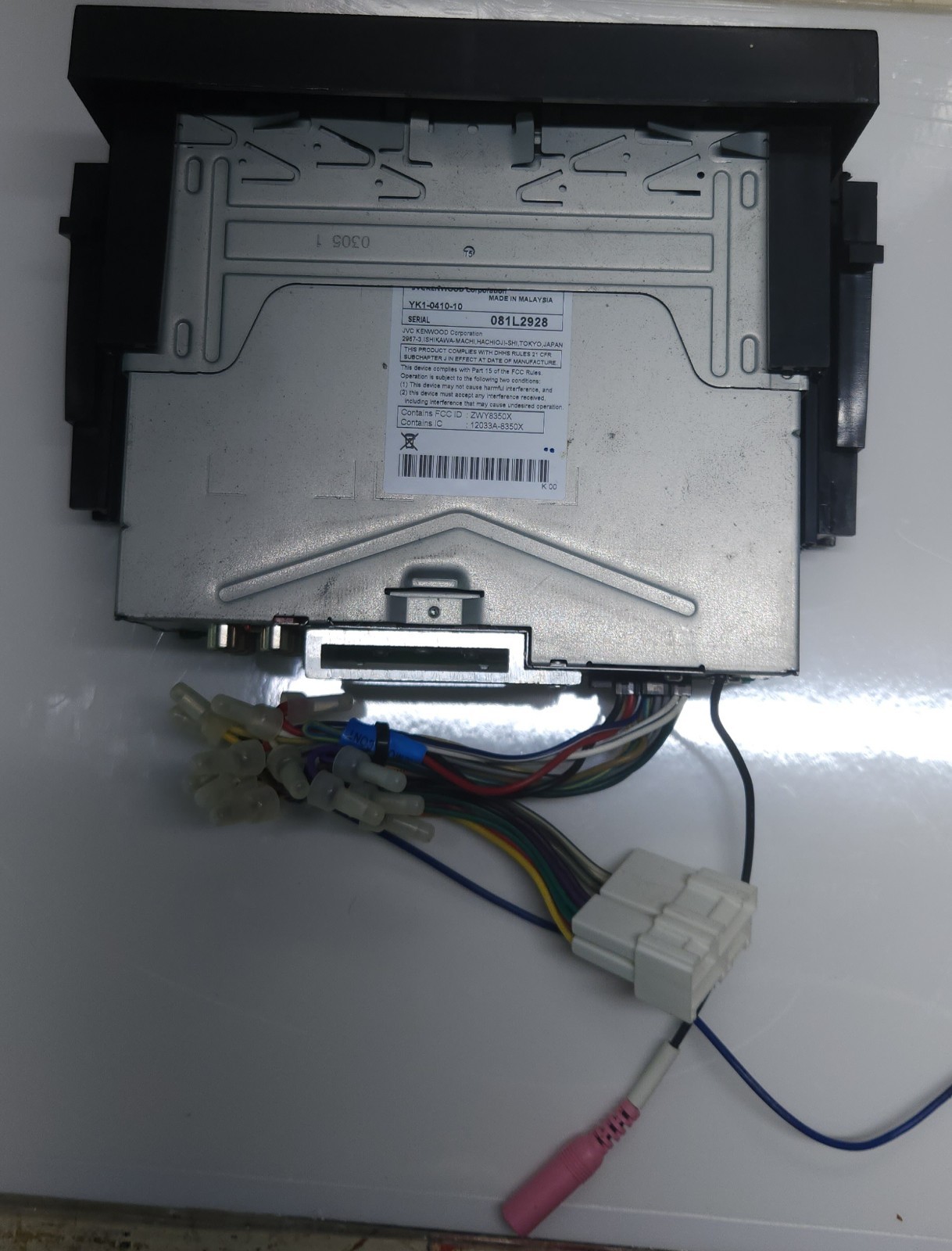 Kenwood Car Stereo KDC-BT565U— Not Tested