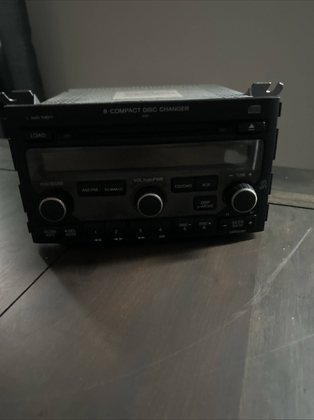 OEM 2006-2008 Honda Pilot XM Radio 6 Disc Changer Stereo Player 39100-S9V-A600