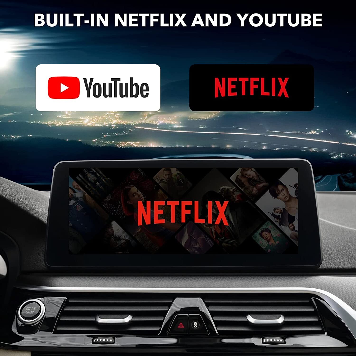 Deep Discount sell on Amazon for $110, Wireless CarPlay Adapter with Netflix