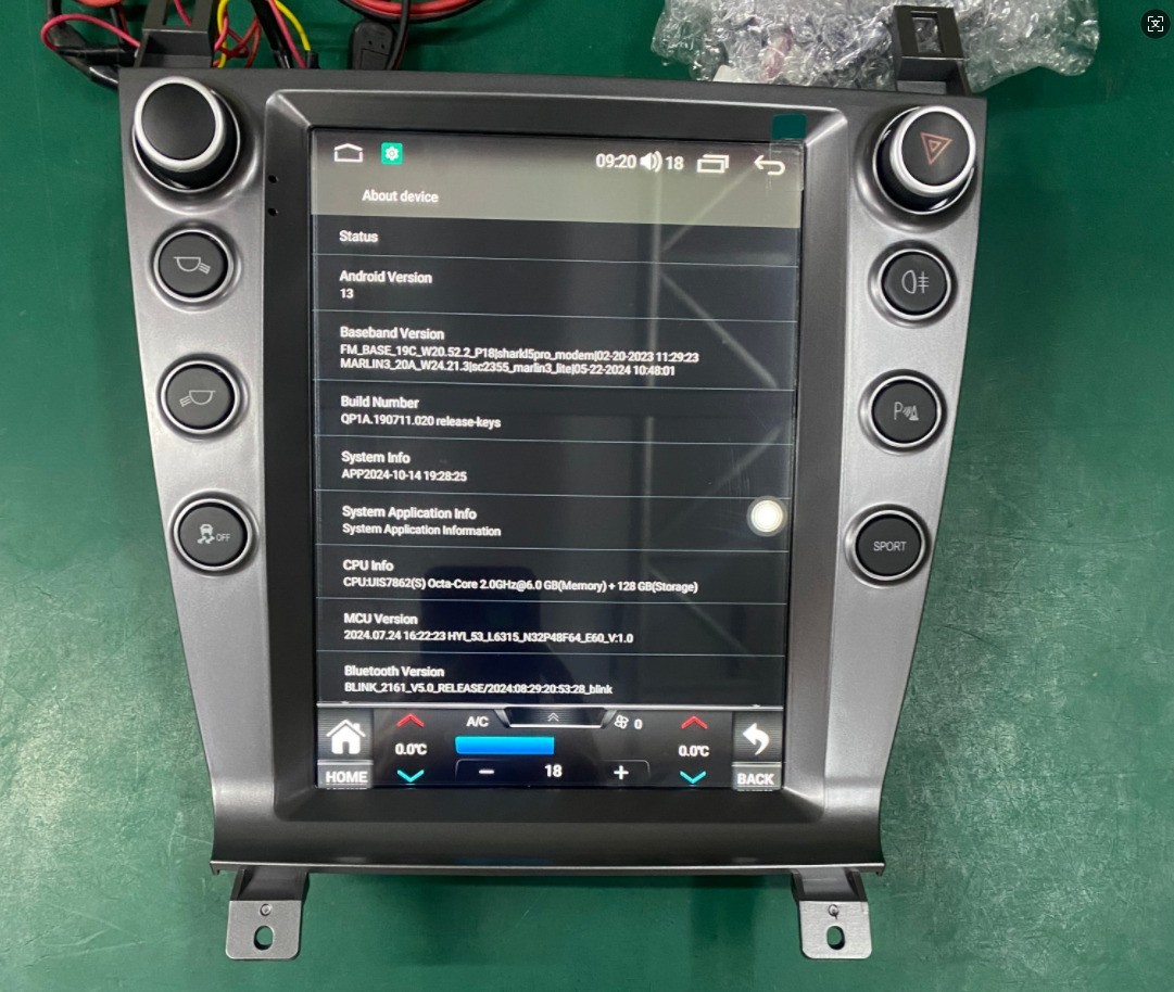 9.7″ 8+256G Android Car Radio Stereo GPS Navi Carplay For Aston Martin 2005-2015