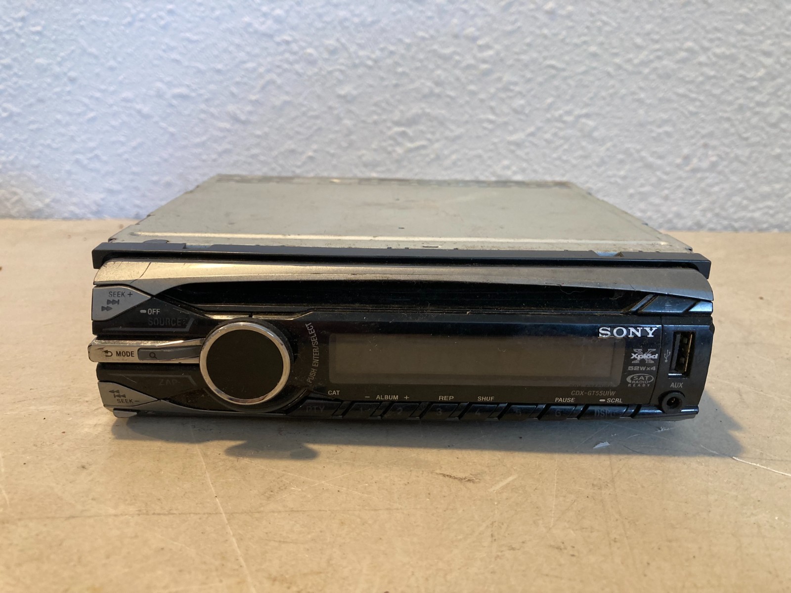 Sony CDX-GT55UIW MP3/USB/CD Player In Dash Receiver