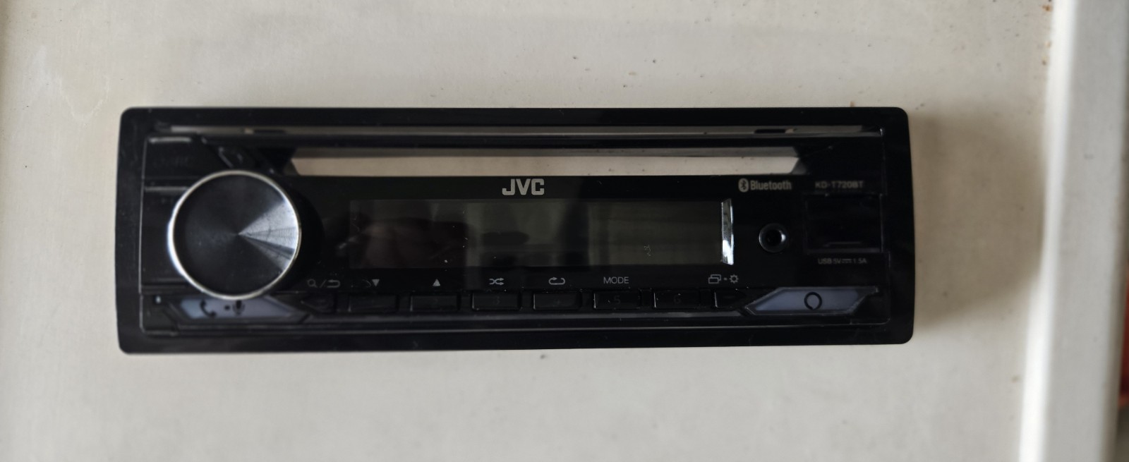 JVC KD-T720BT 1 DIN Digital Media Receiver w/ Bluetooth USB Input