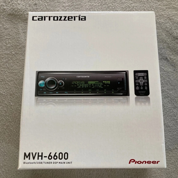 Brand New Pioneer Carrozzeria MVH-6600 Bluetooth USB Digital Media Receiver JDM