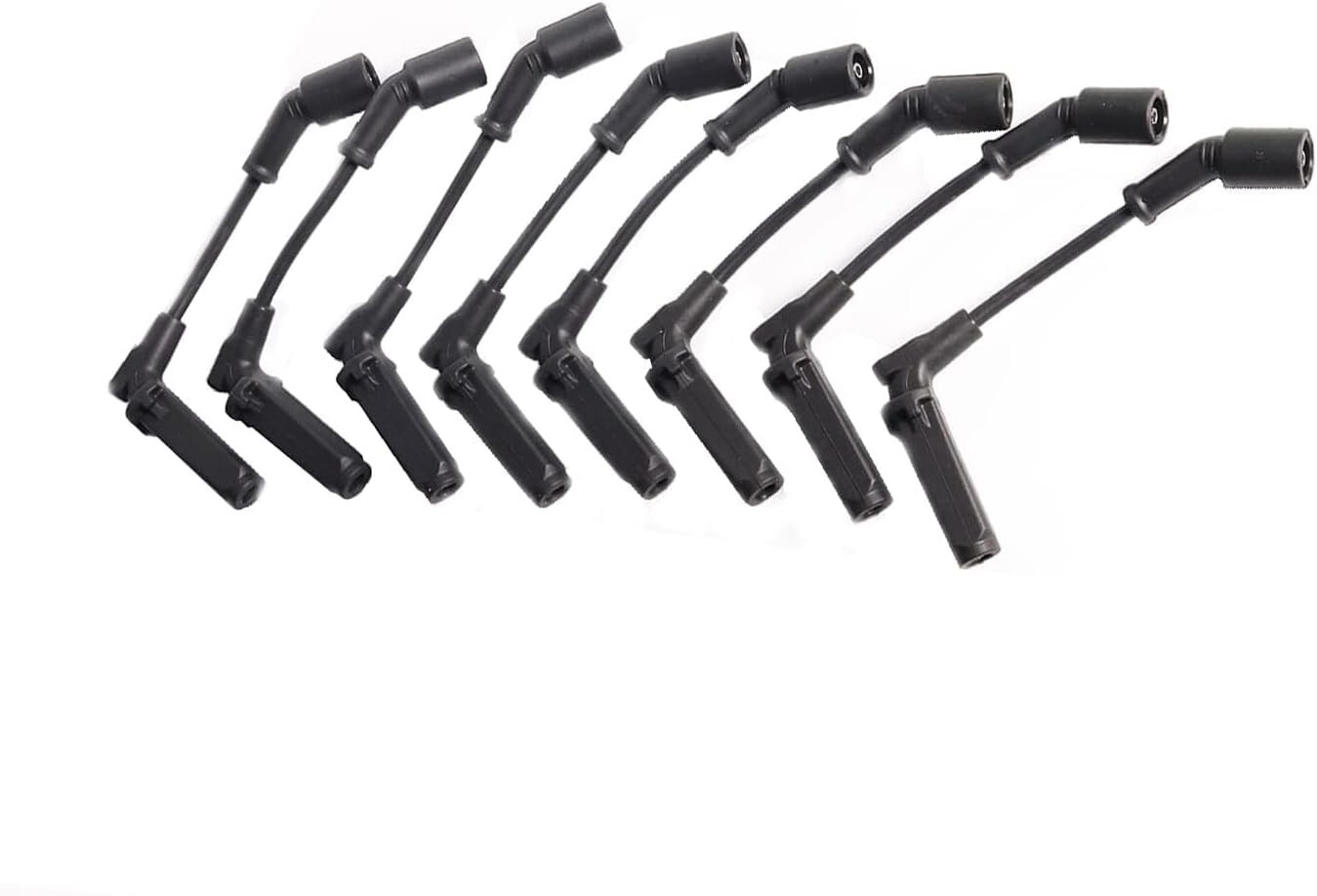 ENA Set of 8 Platinum Spark Plug and Wires Set Compatible with Chevrolet GMC …
