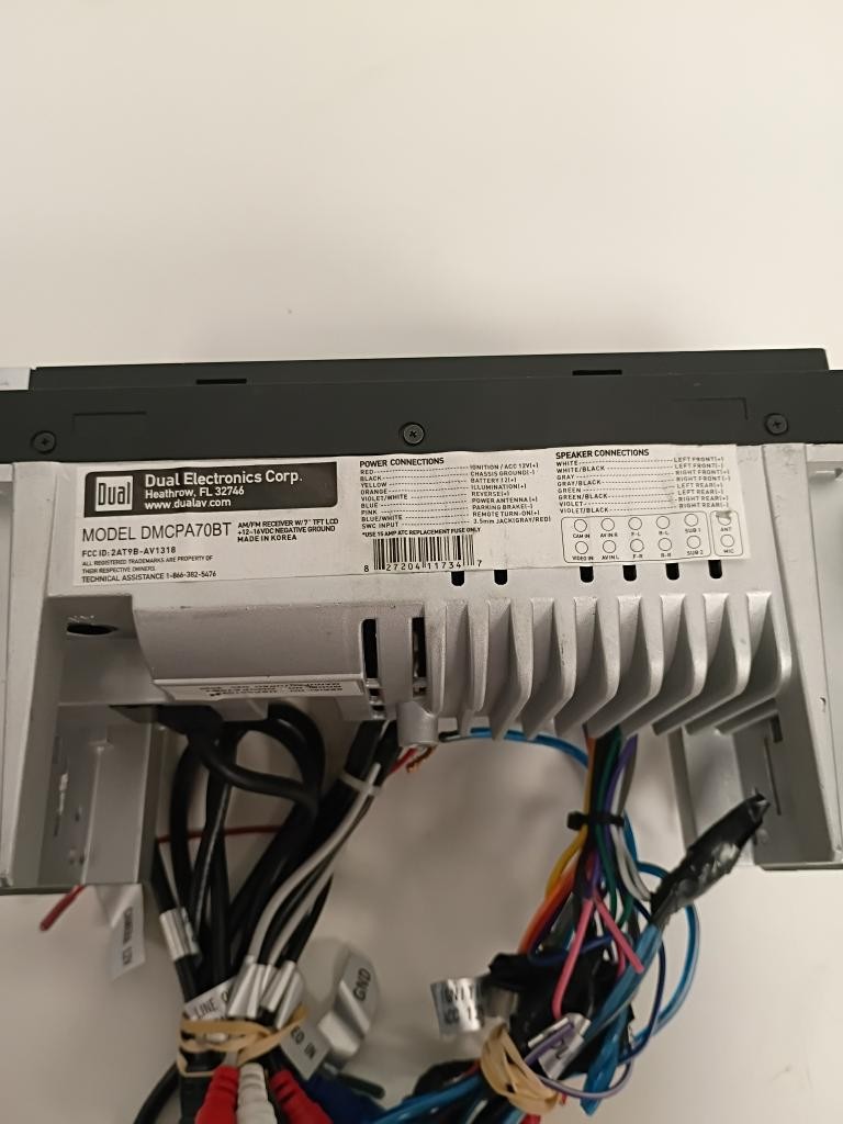 DUAL ELECTRONICS DMCPA70BT (P04024429)