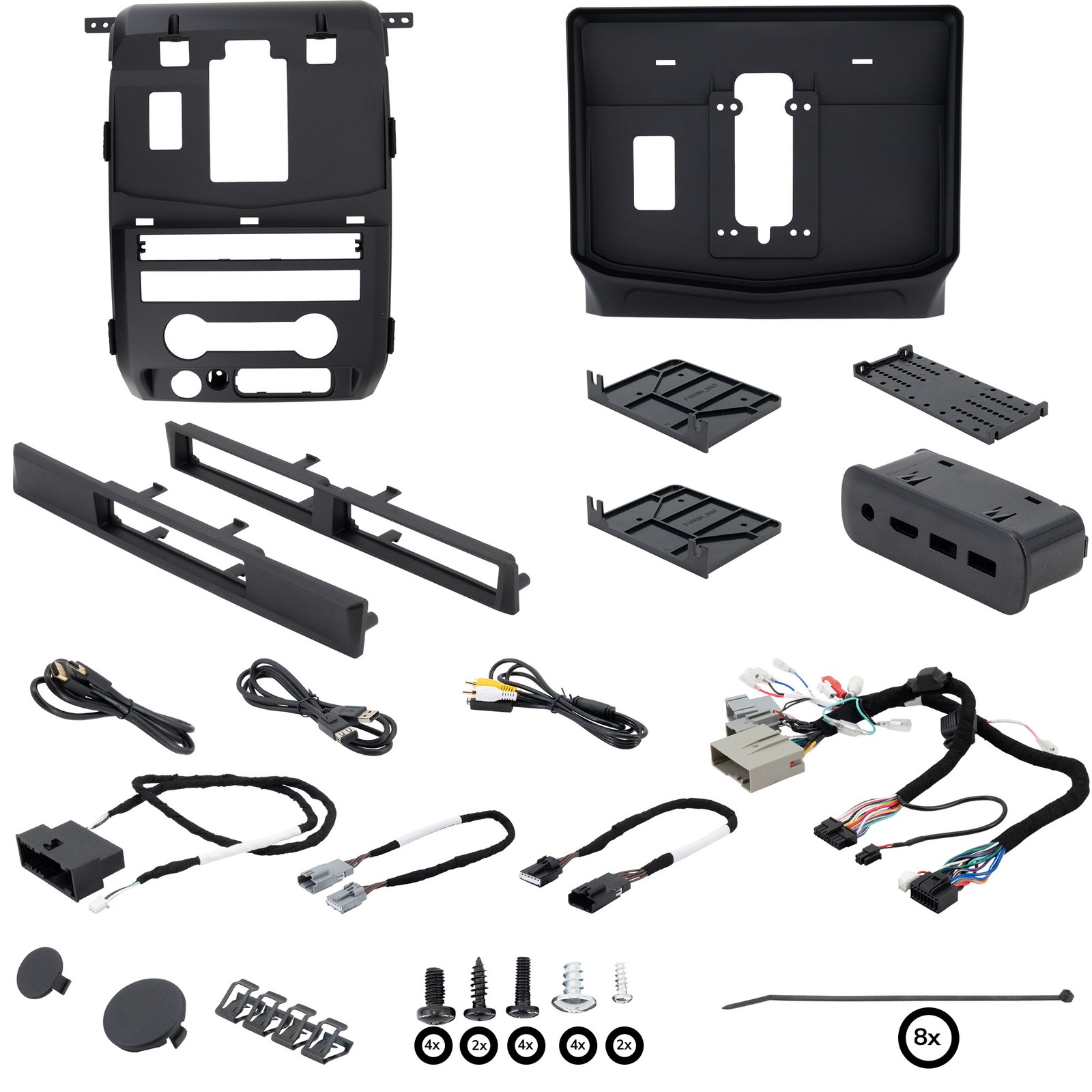 Stinger SR-F15009H HEIGH10 Head Unit Installation Kit For Ford F-150 2009-2014