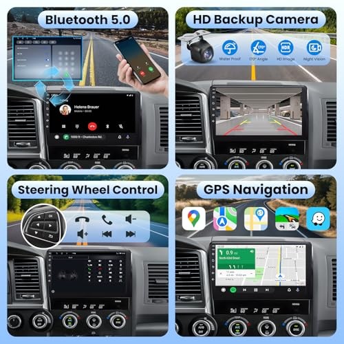 for Toyota Tundra 2007-2013 Sequoia 2008-2018 Radio For Toyota Tundra 2007-2013
